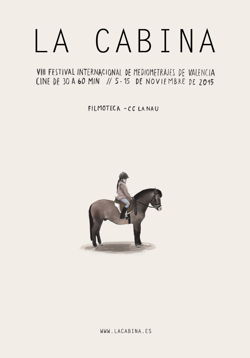 Cartel de La Cabina 2015. Autor: Escif.